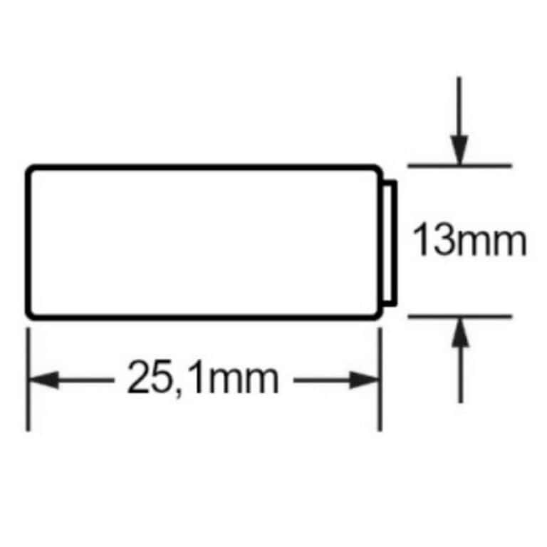 PILA LITIO 28L BATTERIA DURACELL LITHIUM 2CR13252 6V - immagine 2