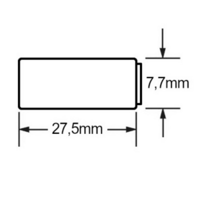 PILA DURACELL MN27 BATTERIA Cilindrica ALCALINA 12V - immagine 2