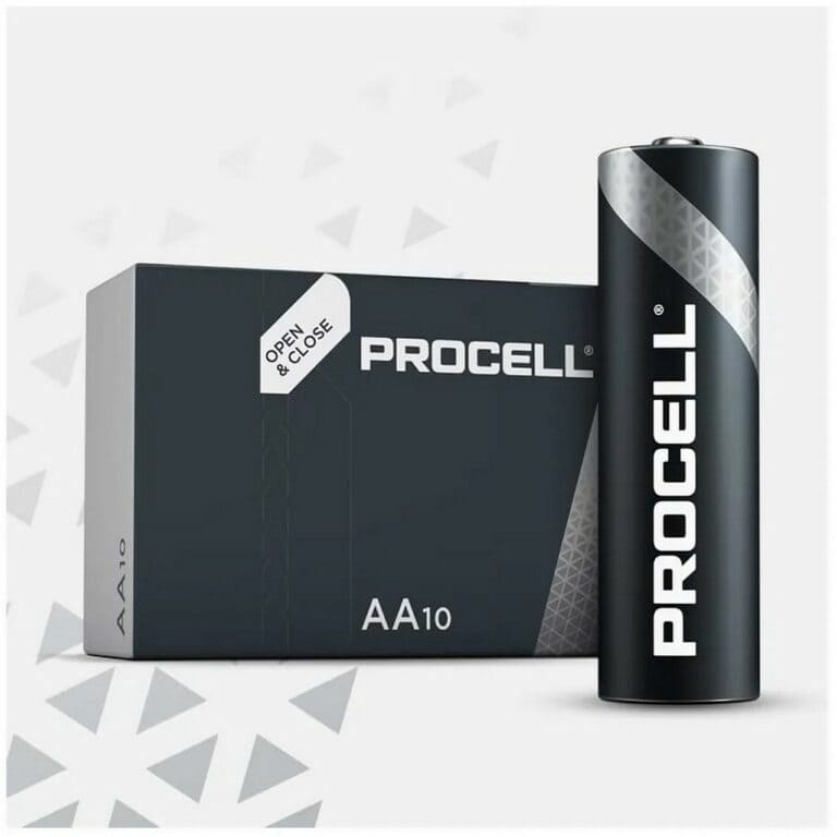 10 PILE ALCALINE AA BATTERIE Stilo LR6 1,5V PROCELL CONSTANT by DURACELL