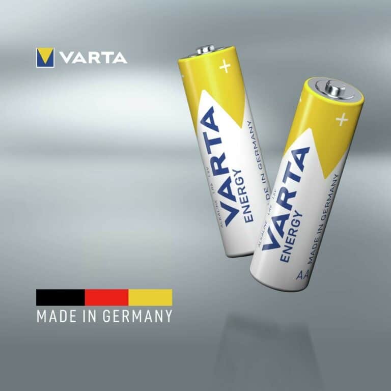 2 PILE ALCALINE D BATTERIE Torcia VARTA ENERGY 1,5V Made in Germany - immagine 6