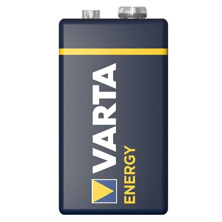 PILA ALCALINA 9 volts BATTERIE Block VARTA ENERGY Germany Brand - immagine 2