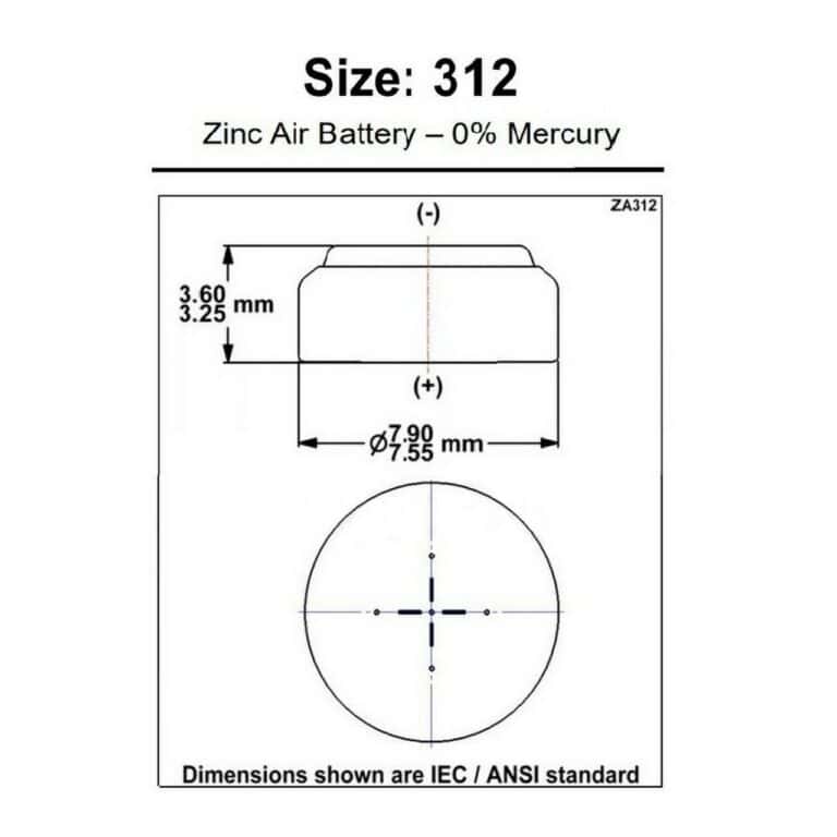 60 pile per apparecchi acustici RAYOVAC 312 batterie protesi udito PR41 *OFFERTA STOCK* - immagine 6