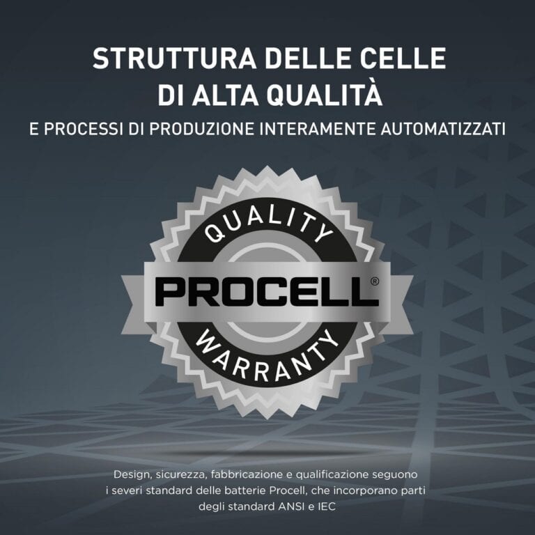 PILA LITIO CR123A 3V BATTERIA CR17345 PROCELL INTENSE by DURACELL LITHIUM - immagine 10