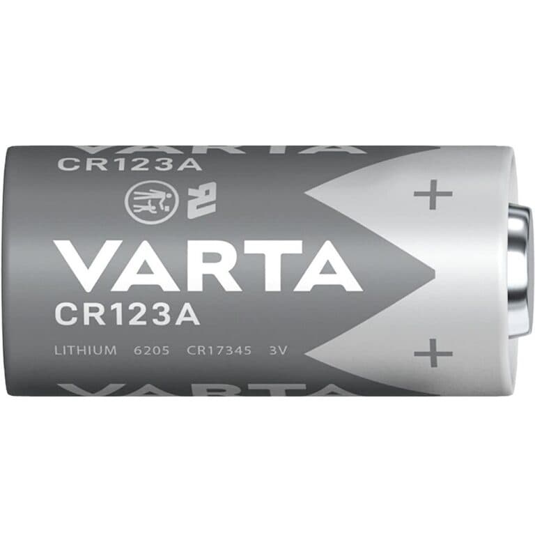 10 PILE LITIO CR123A 3V BATTERIE VARTA LITHIUM Germany Brand - immagine 2