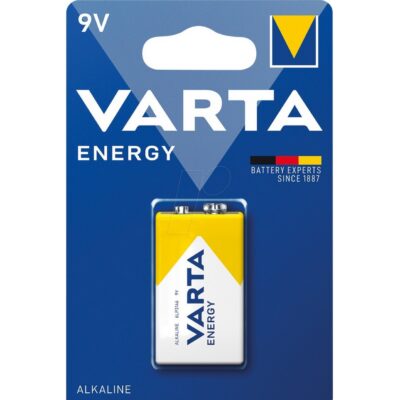 PILA ALCALINA 9 volts BATTERIE Block VARTA ENERGY Germany Brand