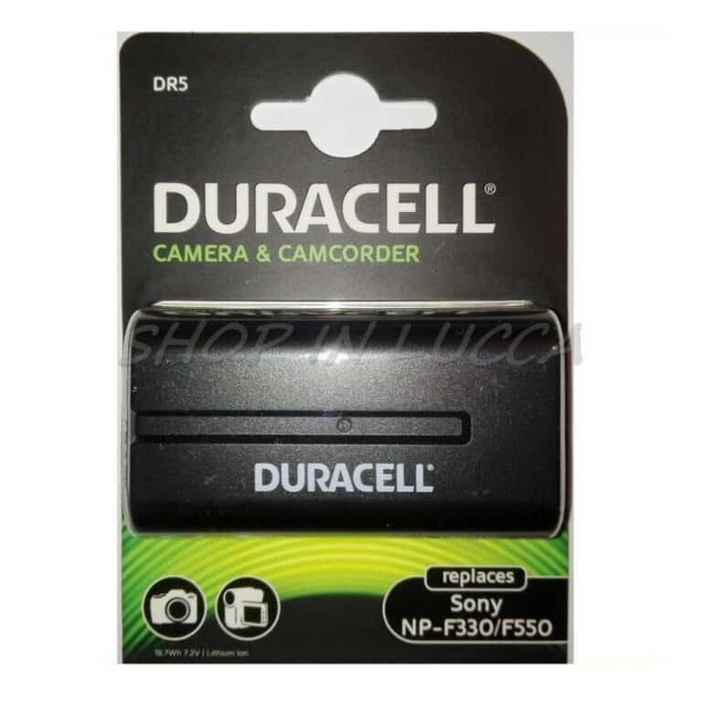 Batteria Ricaricabile DURACELL DR5 sostituisce SONY NP-F330/F550 per CSD-CD700 CCD-TR300