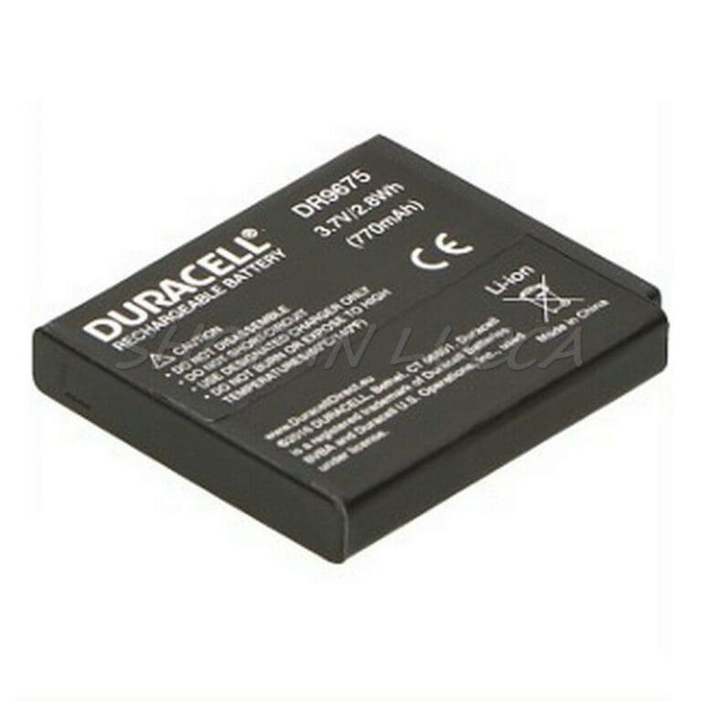 Batteria Ricaricabile DURACELL DR9675 sostituisce FUJIFILM NP-50 - KODAK KLIC-7004 - Pentax D-Li68 - immagine 3