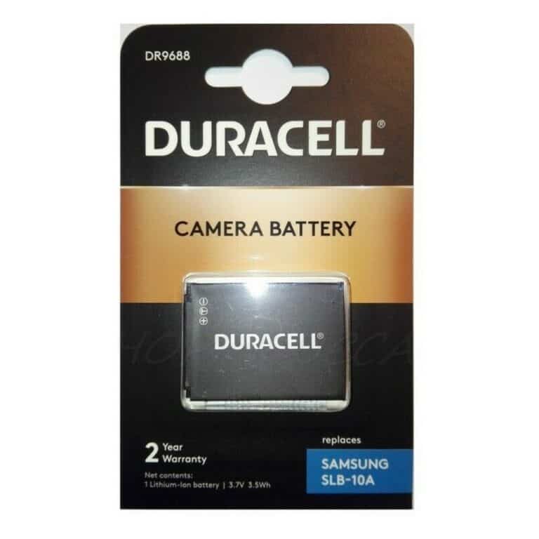 Batteria Ricaricabile DURACELL DR9688 sostituisce Samsung SLB-10A per ES60 L100 M100 PL70