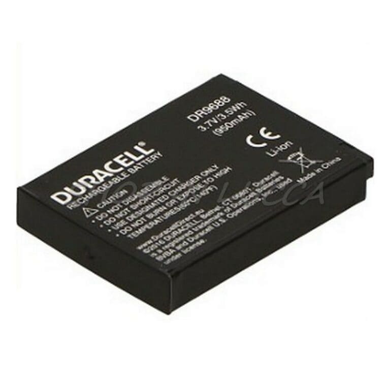 Batteria Ricaricabile DURACELL DR9688 sostituisce Samsung SLB-10A per ES60 L100 M100 PL70 - immagine 3