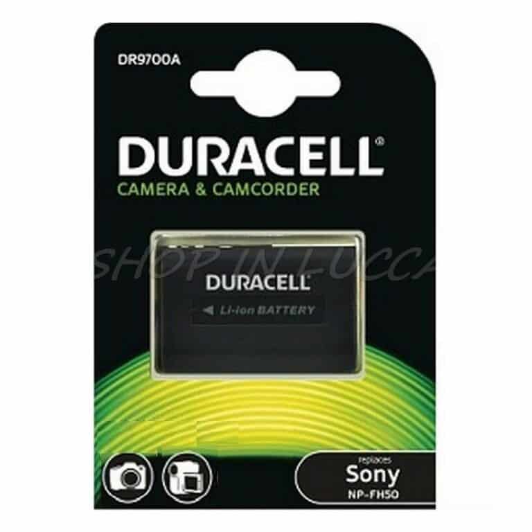 Batteria Ricaricabile DURACELL DR9700A sostituisce SONY NP-FH50 per DSC-HX200 A390 HDR-UX10