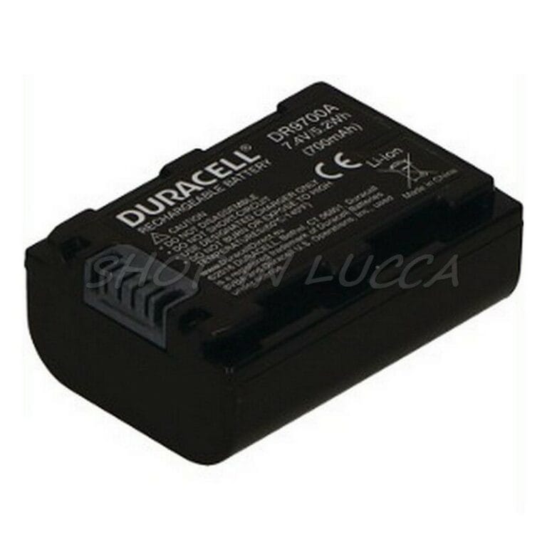 Batteria Ricaricabile DURACELL DR9700A sostituisce SONY NP-FH50 per DSC-HX200 A390 HDR-UX10 - immagine 4