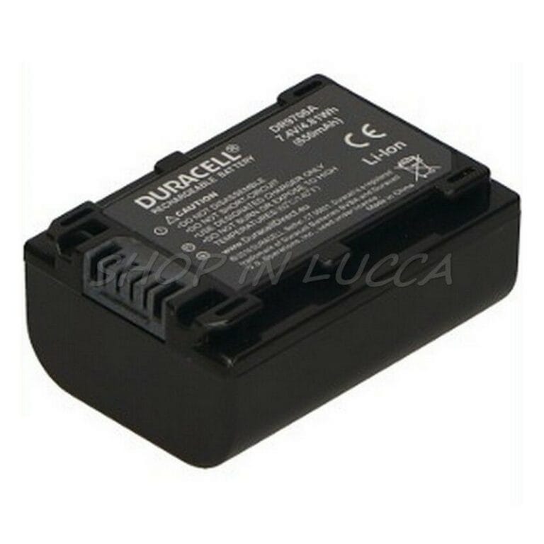 Batteria Ricaricabile DURACELL DR9706A sostituisce SONY NP-FV50 per DCR-DVD450 HDR-UX20 - immagine 3