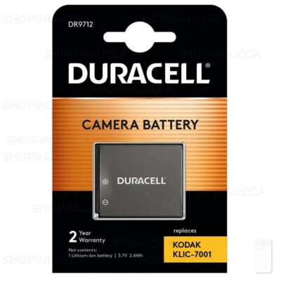 Batteria Ricaricabile DURACELL DR9712 sostituisce KODAK KLIC-7001 per EasyShare