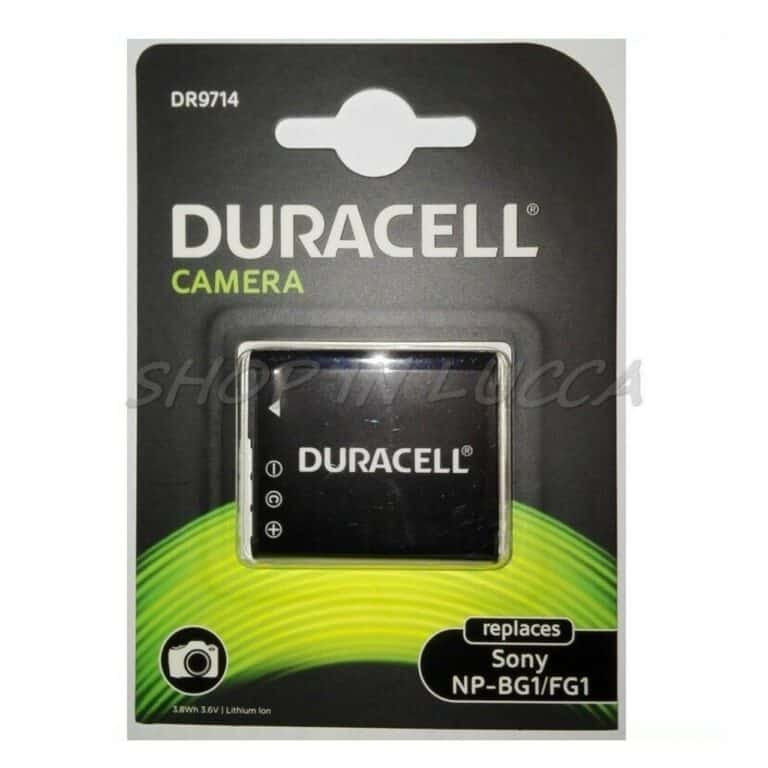 Batteria Ricaricabile DURACELL DR9714 sostituisce SONY NP-BG1 NP-FG1 per DSC-H90 -T100 -W300