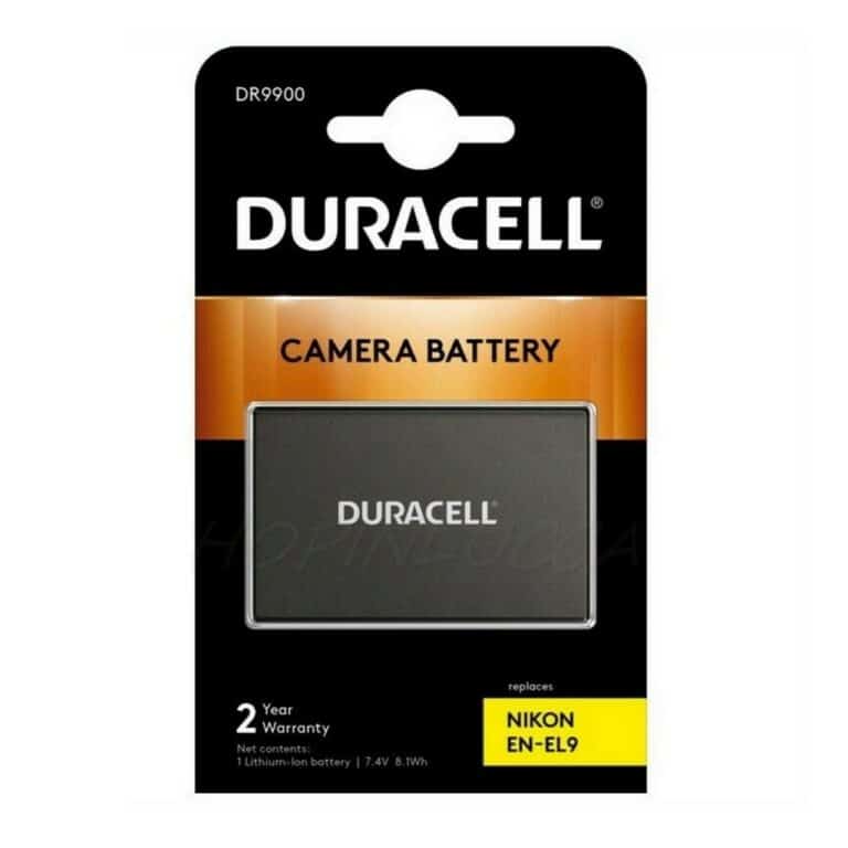 Batteria Ricaricabile DURACELL DR9900 sostituisce Nikon EN-EL9 per D series