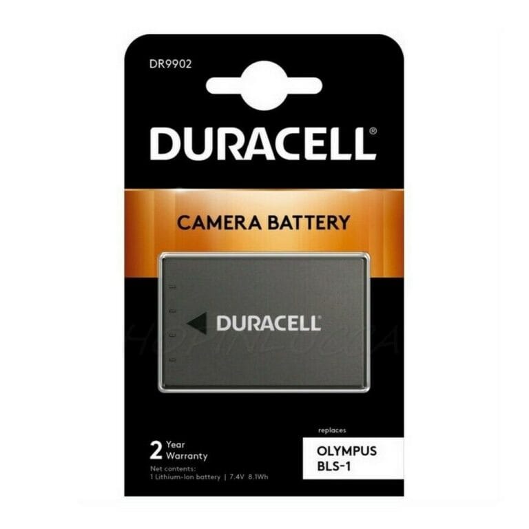 Batteria Ricaricabile DURACELL DR9902 sostituisce Olympus BLS-1 per EVOLT E-410 PEN E-PL1