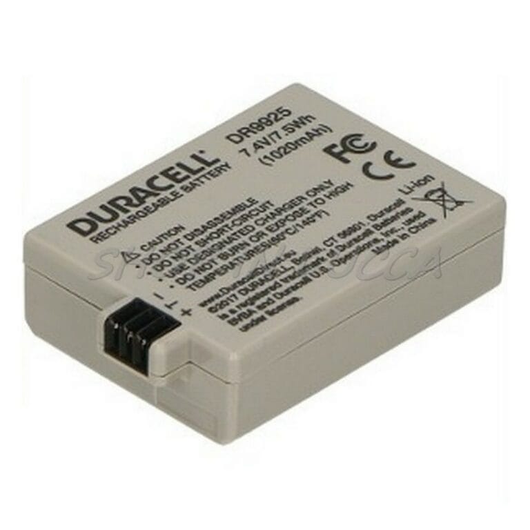 Batteria Ricaricabile DURACELL DR9925 sostituisce Canon LP-E5 per EOS 1000D KISS X3 REBEL XS - immagine 3