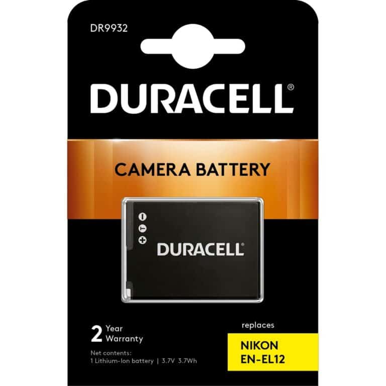 Batteria Ricaricabile DURACELL DR9932 sostituisce Nikon EN-EL12 per Coolpix series