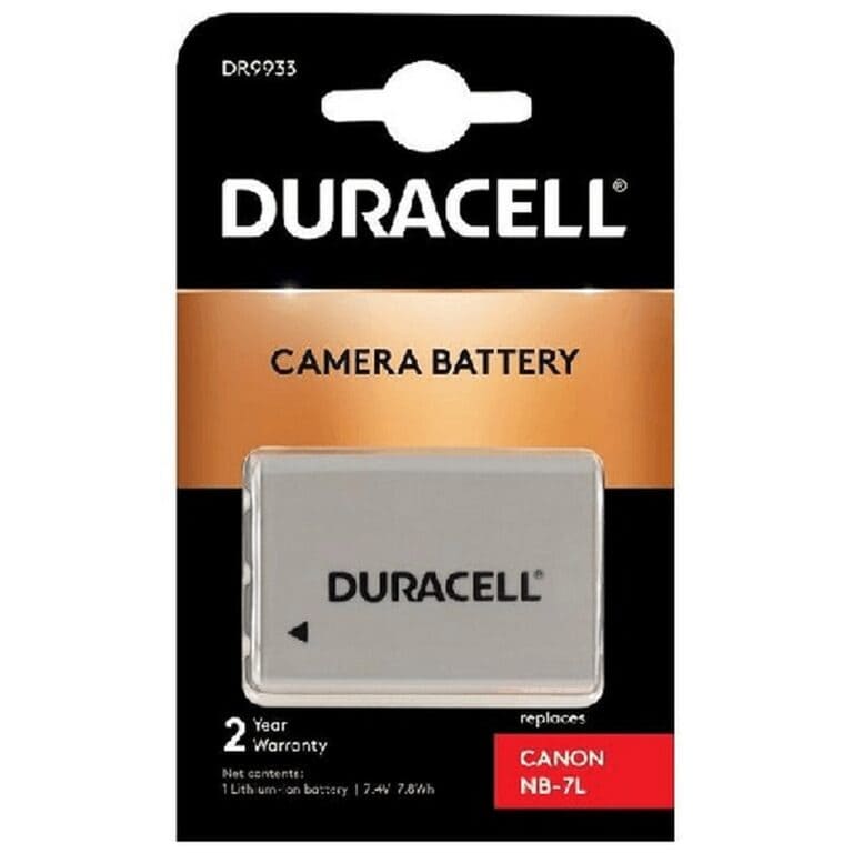 Batteria Ricaricabile DURACELL DR9933 sostituisce Canon NB-7L per Powershot G10 G11 G12 SX30