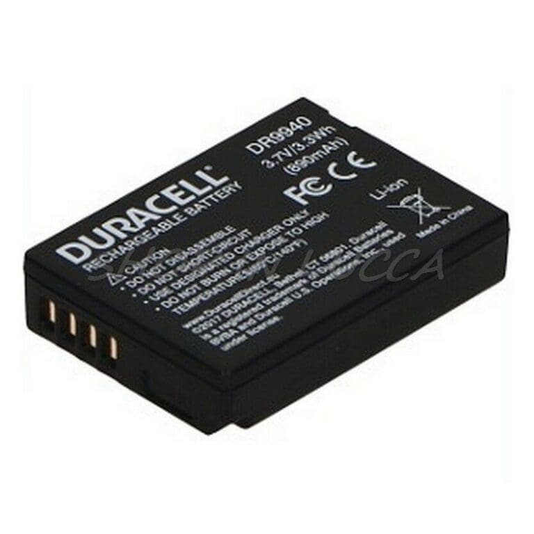 Batteria Ricaricabile DURACELL DR9940 sostituisce Panasonic DMW-BCG10 per Lumix DMC-TZ65 ZX3 ZR3 ZS19 - immagine 3