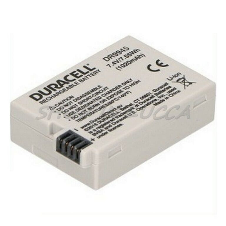 Batteria Ricaricabile DURACELL DR9945 sostituisce Canon LP-E8 per EOS 700D Kiss X7i Rebel T5i - immagine 3