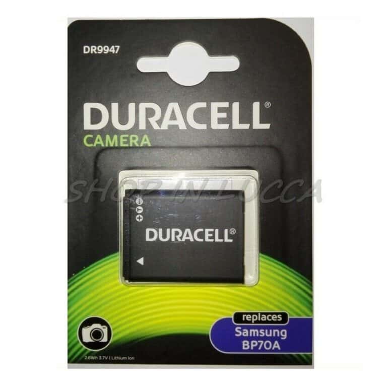 Batteria Ricaricabile DURACELL DR9947 sostituisce Samsung BP70A per PL200 SL600 ST100 ES80