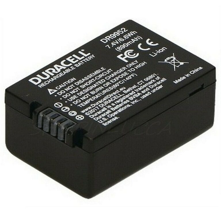 Batteria Ricaricabile DURACELL DR9952 sostituisce Panasonic DMW-BMB9E per Lumix DMC-FZ150 FZ100 FZ70 - immagine 3