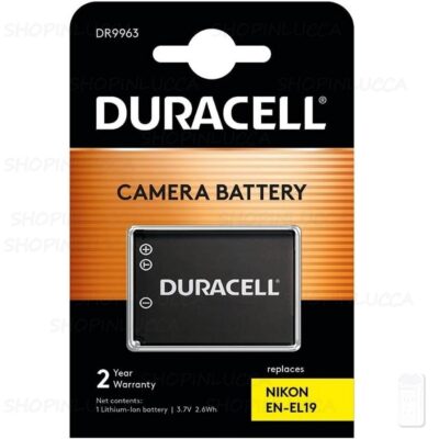 Batteria Ricaricabile DURACELL DR9963 sostituisce Nikon EN-EL19 per CoolPix S Series