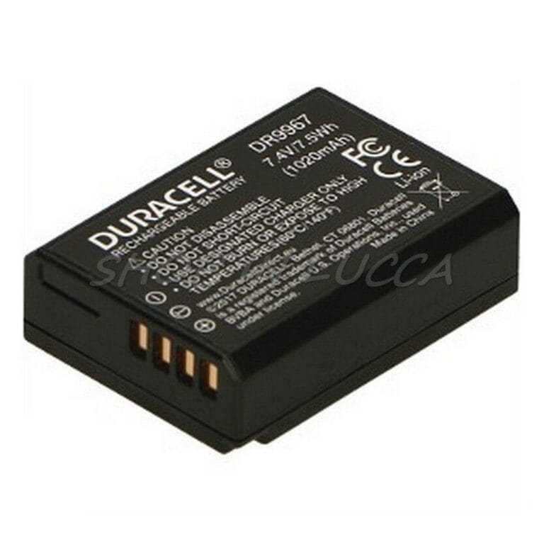 Batteria Ricaricabile DURACELL DR9967 sostituisce Canon LP-E10 per EOS Rebel T3 T5 Kiss X50 - immagine 3