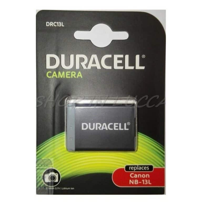 Batteria Ricaricabile DURACELL DRC13L sostituisce Canon NB-13L per Powershot SX720