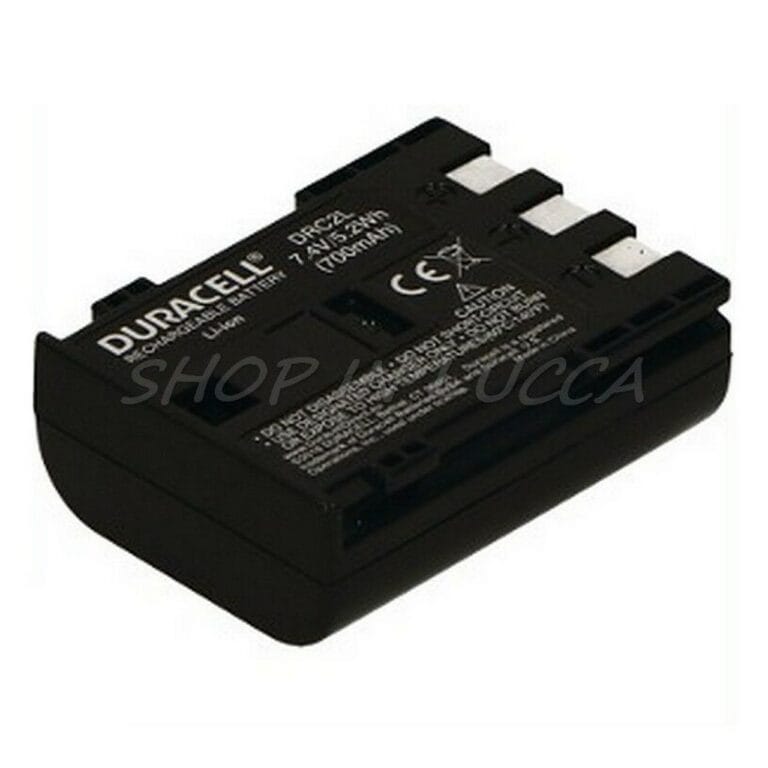 Batteria Ricaricabile DURACELL DRC2L sostituisce Canon NB-2L per EOS X Elura 80 Legria ZR960 - immagine 3