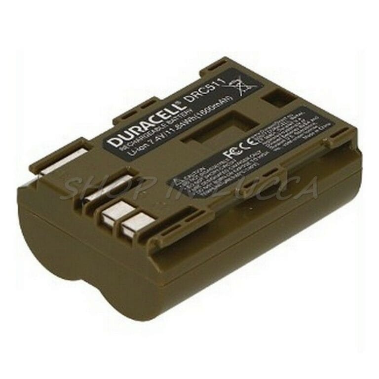 Batteria Ricaricabile DURACELL DRC511 sostituisce Canon BP-511 per EOS 300D Powershot PRO90 - immagine 3