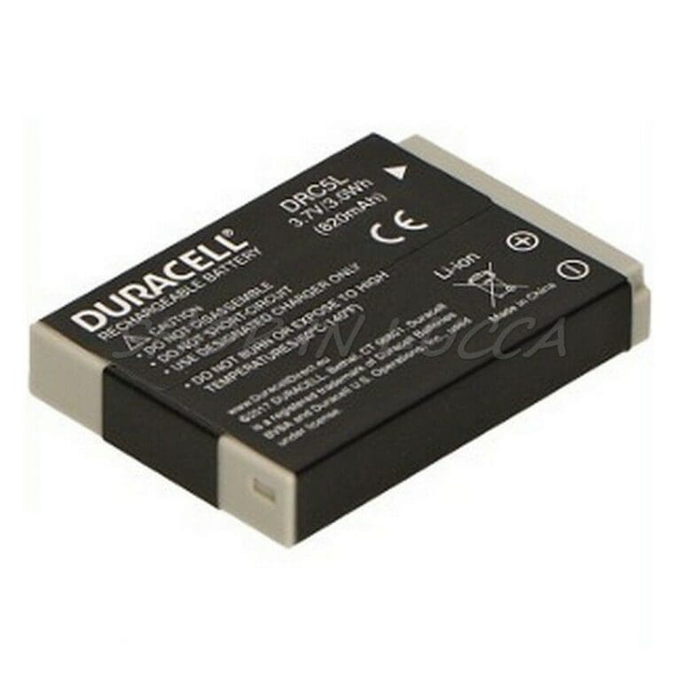 Batteria Ricaricabile DURACELL DRC5L sostituisce Canon NB-5L per IXUS 990IS IXY 3000IS - immagine 3