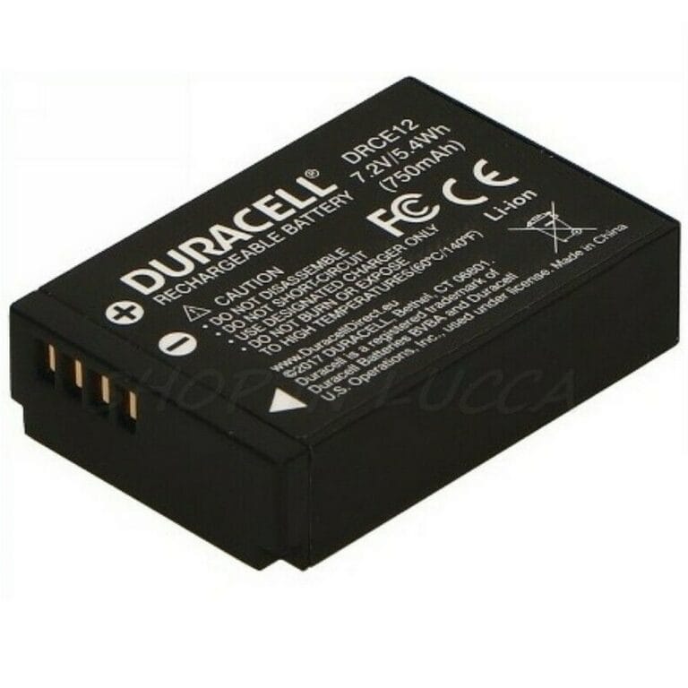 Batteria Ricaricabile DURACELL DRCE12 sostituisce Canon LP-E12 per EOS 100D M M2 Rebel SL1 - immagine 4