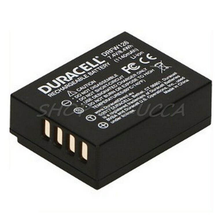 Batteria Ricaricabile DURACELL DRFW126 sostituisce FUJIFILM NP-W126 per Finepix HS50 EXR - immagine 3