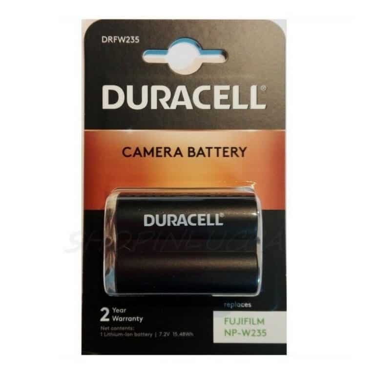 Batteria Ricaricabile DURACELL DRFW235 sostituisce FUJIFILM NP-W235 per GFX100S GFX50S II X-T4