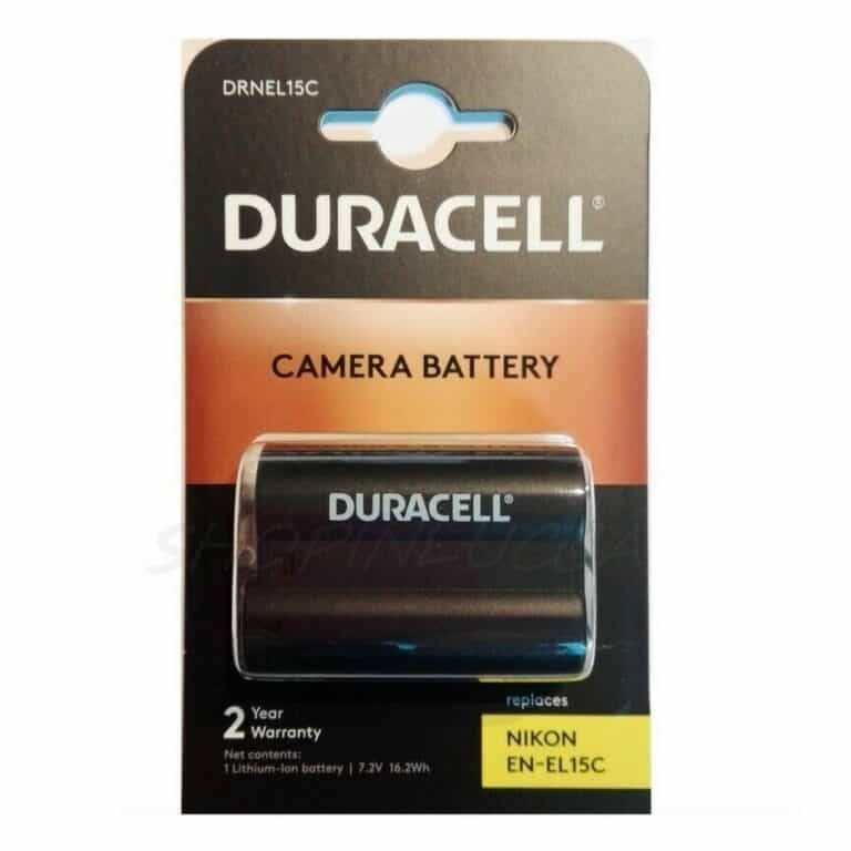 Batteria Ricaricabile DURACELL DRNEL15C sostituisce Nikon EN-EL15C per Z5 Z6 II Z7 II