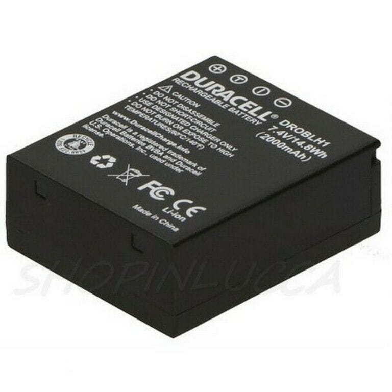 Batteria Ricaricabile DURACELL DROBLH1 sostituisce Olympus BLH-1 per E‑M1 Mark III E‑M1X - immagine 3