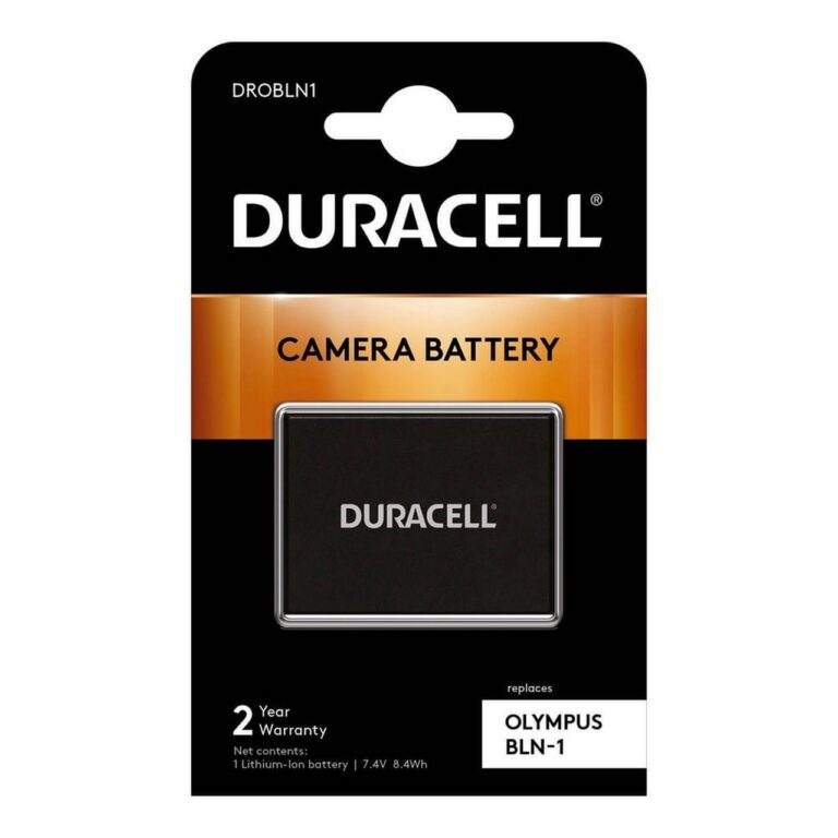 Batteria Ricaricabile DURACELL DROBLN1 sostituisce Olympus BLN-1 per E-P5 OM-D E-M5 PEN-F