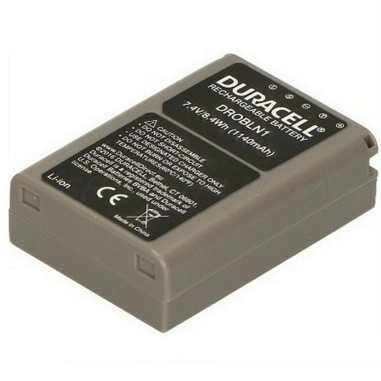 Batteria Ricaricabile DURACELL DROBLN1 sostituisce Olympus BLN-1 per E-P5 OM-D E-M5 PEN-F - immagine 3