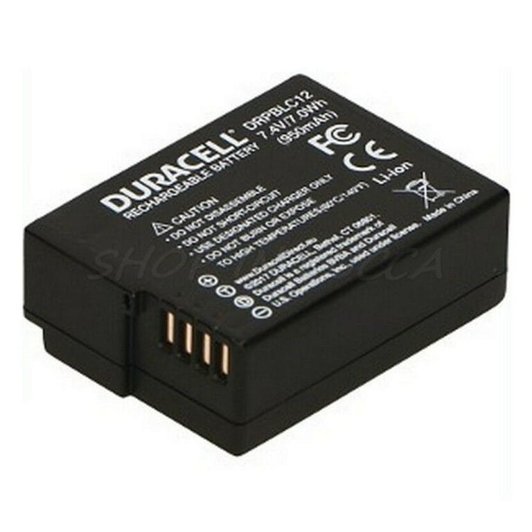 Batteria Ricaricabile DURACELL DRPBLC12 sostituisce Panasonic DMW-BLC12 per Lumix G5X FZ1000 - immagine 3