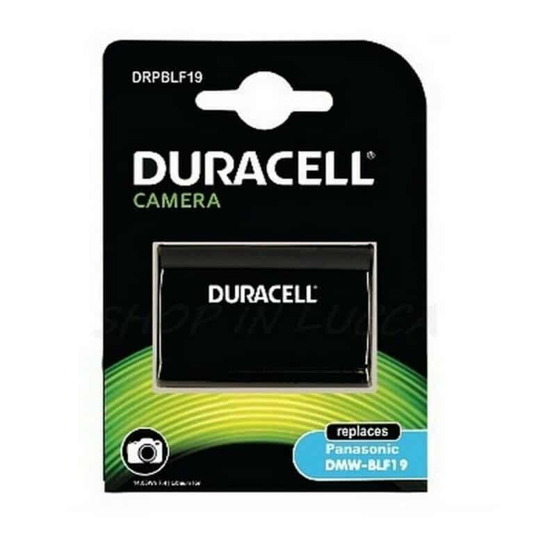 Batteria Ricaricabile DURACELL DRPBLF19 sostituisce Panasonic DMW-BLF19E per Lumix DC-G9 DMC-GH5