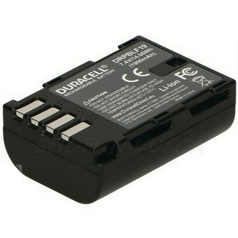 Batteria Ricaricabile DURACELL DRPBLF19 sostituisce Panasonic DMW-BLF19E per Lumix DC-G9 DMC-GH5 - immagine 3