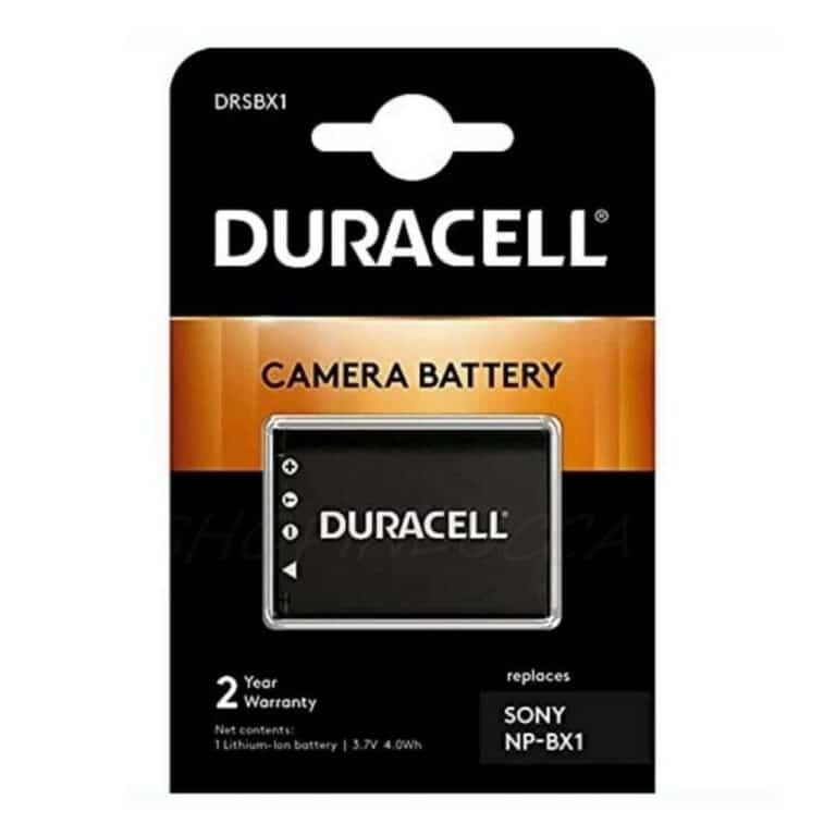 Batteria Ricaricabile DURACELL DRSBX1 sostituisce SONY NP-BX1 per DSC-WX350 RX100 HDR-GW88