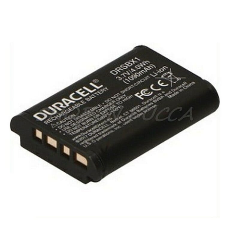 Batteria Ricaricabile DURACELL DRSBX1 sostituisce SONY NP-BX1 per DSC-WX350 RX100 HDR-GW88 - immagine 3