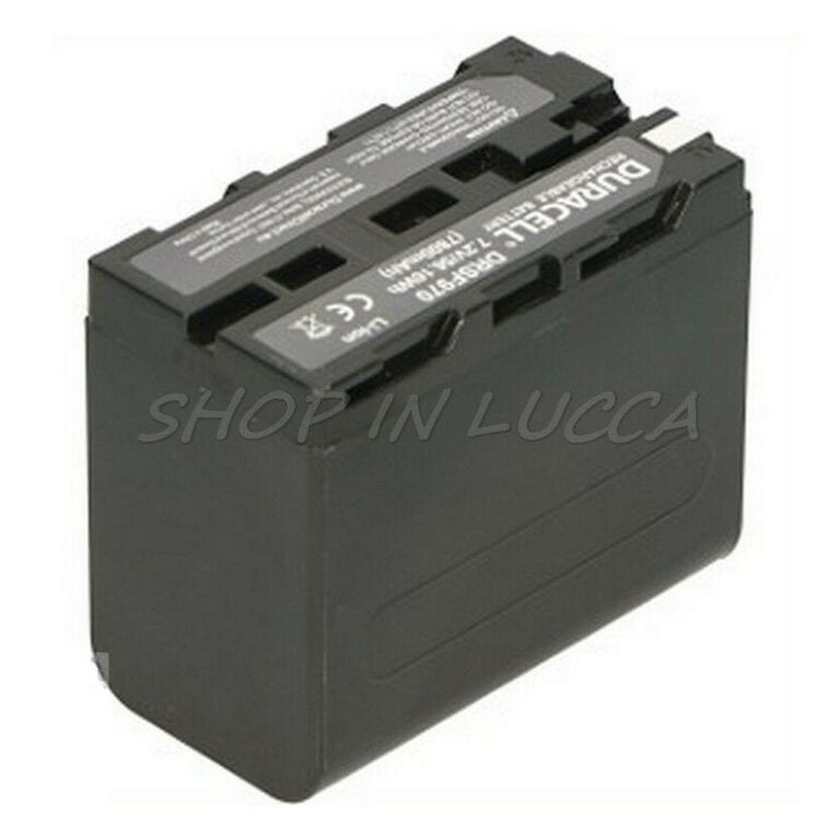 Batteria Ricaricabile DURACELL DRSF970 sostituisce SONY NP-F970 per DCR-TRV99 TR500 GV-A500 - immagine 3