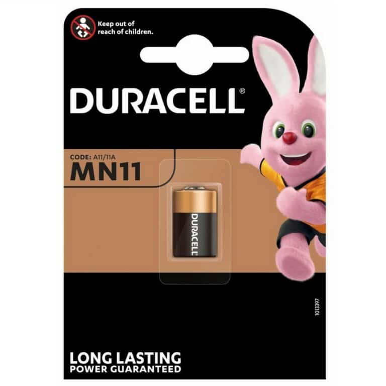 PILA DURACELL MN11 BATTERIA Cilindrica ALCALINA 6V