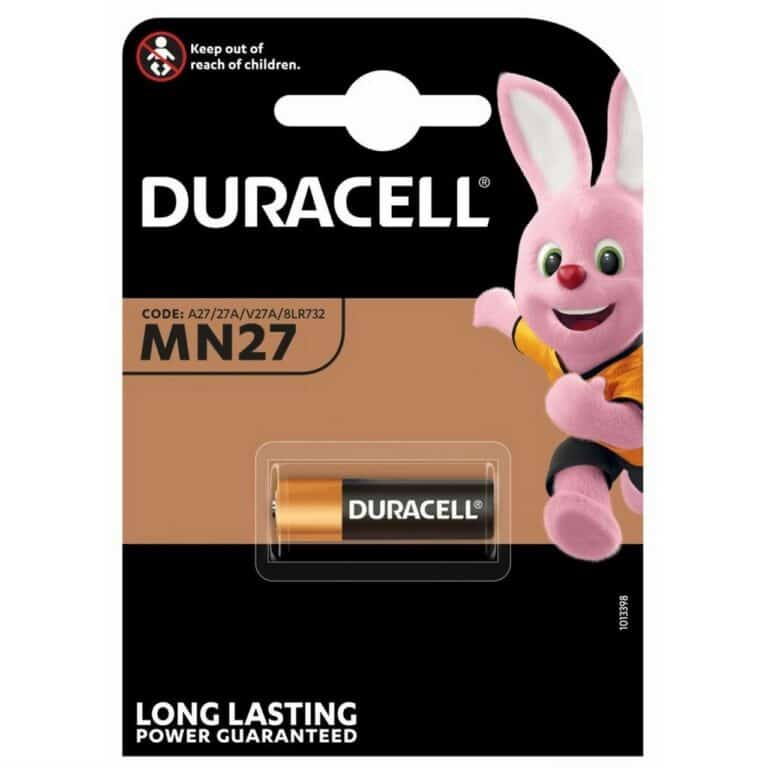 PILA DURACELL MN27 BATTERIA Cilindrica ALCALINA 12V