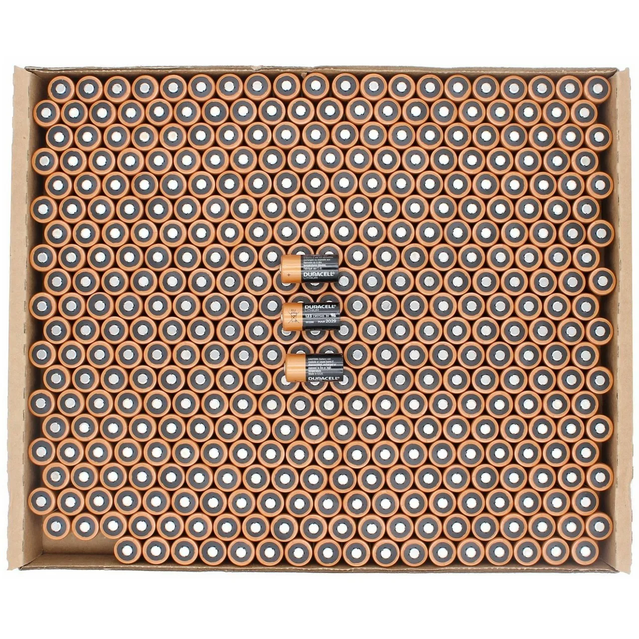 10 PILE LITIO 123 BATTERIE DURACELL LITHIUM CR17345 CR123 CR123A 3V SFUSE BULK - immagine 4