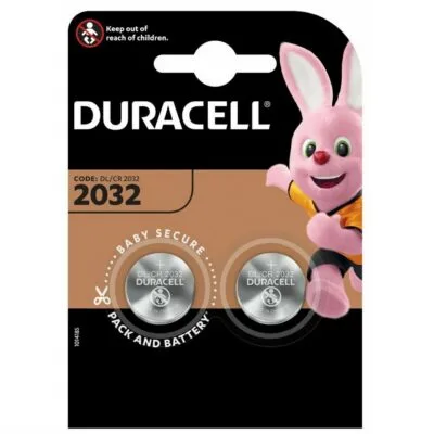 2 PILE LITIO 2032 3V BATTERIE Bottone DURACELL LITHIUM EXTRA